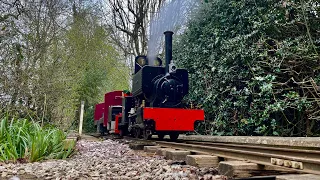 A full lap of the garden railway on no.2 wren