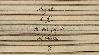 VIVALDI | Kyrie à 8 in due Cori | RV 587 in G minor | Original manuscript