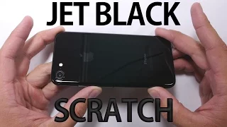 Jet Black iPhone 7 - SCRATCH TEST!