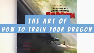 The Art of How to Train Your Dragon (flip through) Dreamworks Artbook