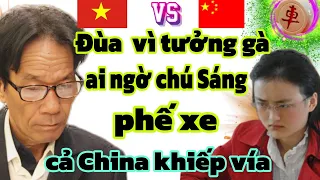 ván cờ tướng mới nhất chú Sáng phế xe chấn động Trung Hoa