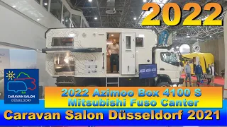 2022 Azimoo Box 4100 S Mitsubishi Fuso Canter Walkaround Caravan Salon Düsseldorf 2021