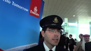 Declaraciones de Felipe Santos, primer oficial de A380 de Emirates