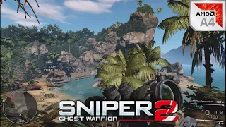 Sniper:Ghost Warrior 2 On Low End PC | AMD A4-9125 | RADEON R3