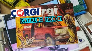 We need a Time Machine‼️Corgi Catalog from 1980 81 #diecasteurope