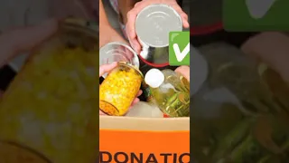 don't waste the food donate the food