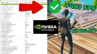 IMPROVE Your FPS In Fortnite Chapter 4 Season 4 With This Hidden Program! (Nvidia Profile Inspector)