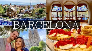 3 Days in BARCELONA - Gothic Quarter, Sagrada Familia, Best Food Market, Park Guell | Full Itinerary