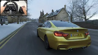 BMW M4 Coupe - Forza Horizon 4 || Logitech G920 + Shifter Gameplay