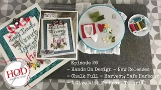 FlossTube #26 The Hands On Designer - June Releases & a Woolfelt Tutorial