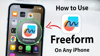 How to use Freeform on any iPhone (iOS 16.2) | How to Use Freeform App on iPhone Hindi
