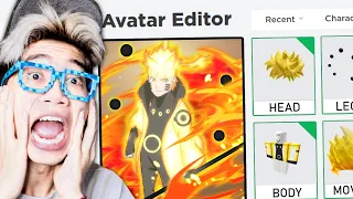 BIKIN AKUN NARUTO PALING KUAT DI ROBLOX!!! GA BISA MATI MATI!!!