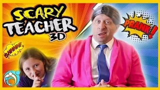 Scary Teacher 3D In Real Life | Tricking Miss T At The Beach