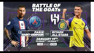 PSG vs Riyadh All-Star XI Live Stream | 2023 Club Friendly Match Full HD