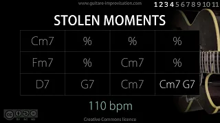 Stolen Moments (Jazz/Swing feel) 110 bpm : Backing Track