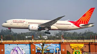 MORNING RUSH at Chennai Airport UP CLOSE | B787 A330 B757 A320 B737 ATR72 DASH-8