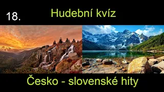 18/Poznej hit, Česko-Slovensko, Guess the song CZ/SK, Hudební kvíz CZ/SK