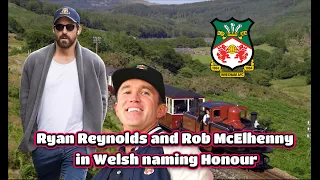 Wrexham FC Ryan Reynolds and Rob McElhenney Honoured