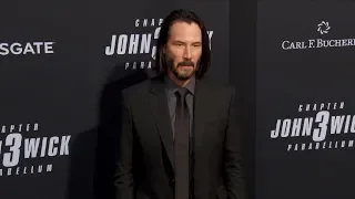 John Wick: Chapter 3 - Parabellum Premiere - Keanu Reeves, Halle Berry, Asia Kate Dillon