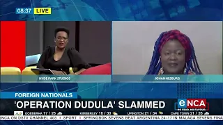 Foreign Nationals |  'Operation Dudula' slammed