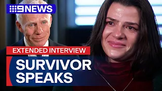 Extended interview: Bondi Junction stabbing survivor | 9 News Australia