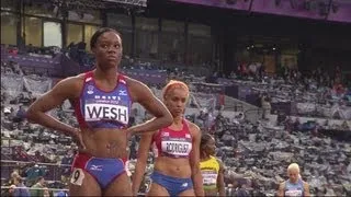 Women's 400m Heats - Full Heats - London 2012 Olympics