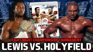 LENNOX LEWIS vs. EVANDER HOLYFIELD - Fight Night Championship Tournament (SEMI-FINALS!)