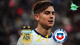 Paulo Dybala VS. Chile Copa America 2019 07/06/19 2018/19 Season English Commentary