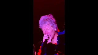 Bon Jovi Live ANZ Stadium. Sydney,Australia  2018 - Bed Of Roses