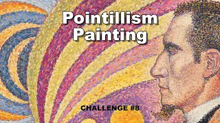 Pointillism Techniques Tutorial - Art Challenge #8 -  Stippling