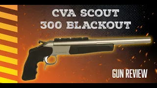 CVA Scout 300 BLK Review - Quietest Pistol Ever!