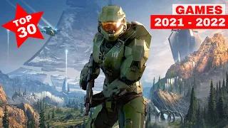 TOP 30 MOST ANTICIPATED UPCOMING  GAMES OF 2021 - 2022 ON PC, SWITCH, PS4, XBOX ONE, PS5, XSX/S