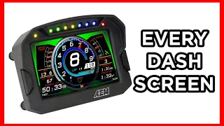 OVERVIEW of EVERY CD-7 and CD-5 Digital Dash Screen!