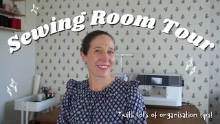 Unveiling My Sewing Room | My small but perfectly organised space!