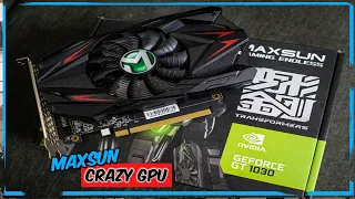 Maxsun GT 1030 Transformer 2GB GDDR5 - Test In Game VGA Nvidia Geforce 2021 - GPU Bekas Murah