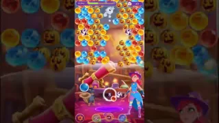 Bubble Witch 3 Saga Level 352 (First Look) Pay-to-Play ~ Booster