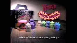 Wendy’s Commercial: Kids Meal with Play-dough Halloween Finger Puppets (1989)