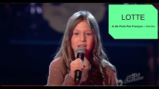 Lotte - Je Ne Parle Pas Français (Namika) The Voice Kids 2023 Short Version