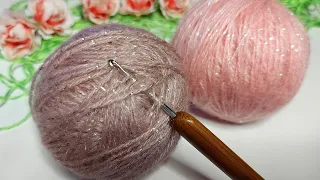 🤩 FUN! ☝💯 ONLY 1 ROW - A FANTASTICLY BEAUTIFUL PATTERN IS SUPPOSED! (crocheting for beginners)