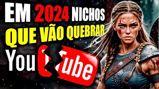 2024 NICHOS OCULTOS SEM CONCORRÊNCIA VIRAL E LUCRATIVO PARA CANAL DARK NO YOUTUBE EM 2024