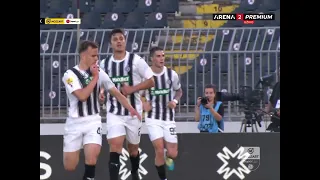 MOZZART BET SUPERLIGA SRBIJE (7. kolo, plej-of): Partizan - Radnički 1923 2:2 / 25.05.2024.