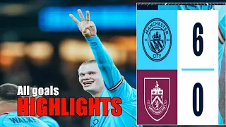 HIGHLIGHTS II Man City 6 - 0 Burnley l FA Cup 2023 l HALAAND HAT-TRICK