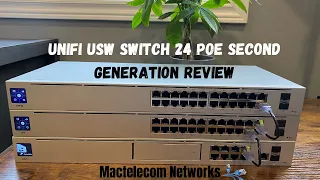 Unifi USW Switch 24 POE Second Generation Review