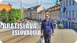 Pegamos um barco de Viena a Bratislava, Eslováquia! 🌎 #ExpediçãoEuropa