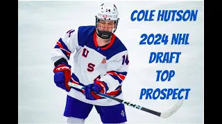 Cole Hutson Highlights | 2024 NHL Draft Top Prospect