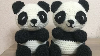 Tuto panda au crochet 1/2