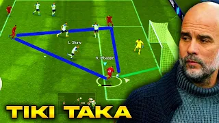 Como hacer Tiki Taka en efootball 2024 mobile | como jugar bien