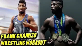 Frank Chamizo WRESTLING WORKOUT