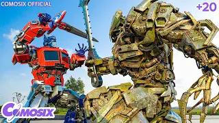 Transformers: Optimus Finishes Megatron By Sword Of Justice | 23rd Century Future Technology VFX