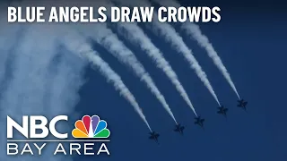 Fleet Week: Blue Angels draw large crowds in San Francisco